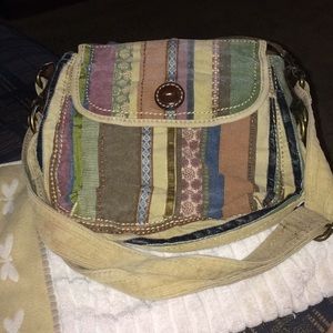 Fossil modern vintage cross wrap bag.